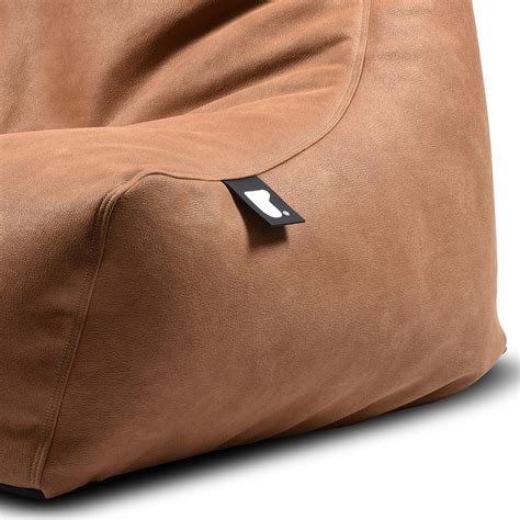 fake leather bean bag